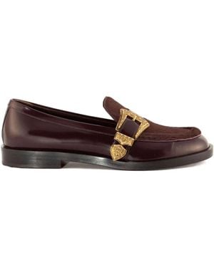 Roberto Festa Buckle-Detail Loafers - Brown
