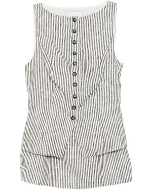 Reformation Conjunto De Dos Piezas Lina - Gris