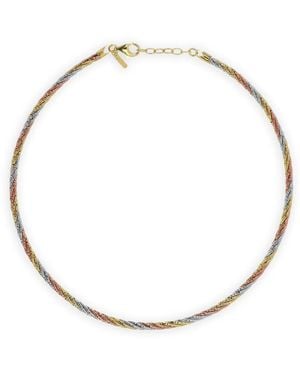 Desmo Spring Twist Necklace - Metallic
