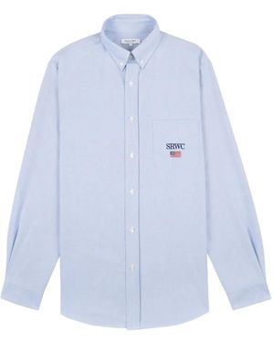 Sporty & Rich Pocket Shirt - Blue