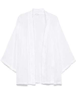 P.A.R.O.S.H. Linen Jacket - White