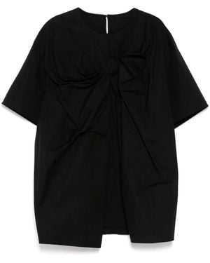 JNBY Bow-Embellished Top - Black