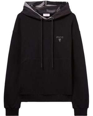 PUCCI Hoodie Mit Marmo-Print - Schwarz