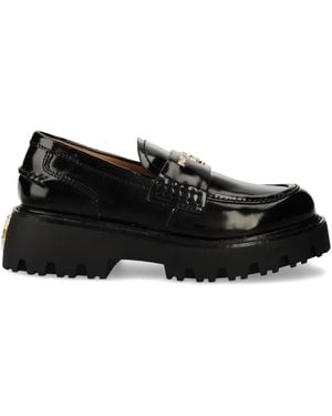 Naked Wolfe Loafer Mit Plateau - Schwarz