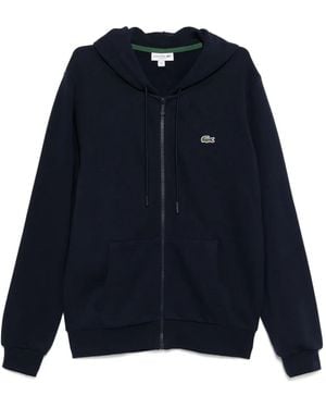 Lacoste Zip-Up Hoodie - Blue