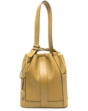 Lancel Medium Elles Bucket Bag - Metallic