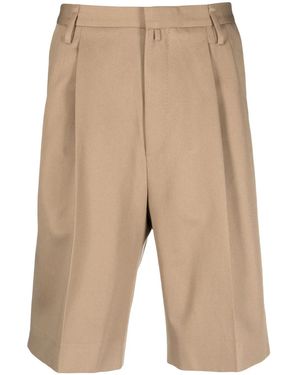 Corneliani Lightweight Bermuda Shorts - Natural