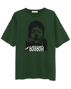 Undercover Graphic-Print T-Shirt - Green