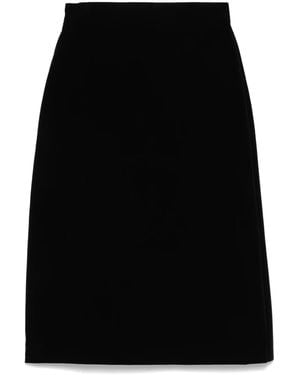 Max Mara Capo Midi-Rok - Zwart
