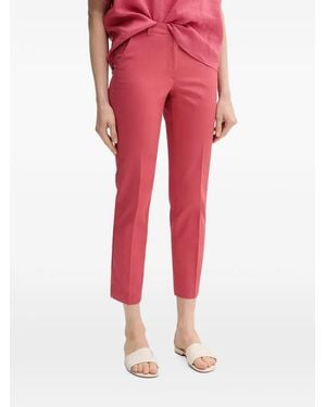Sisley Pantalon De Costume À Coupe Courte - Red