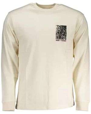 Vans Graphic-Print Long-Sleeve T-Shirt - White
