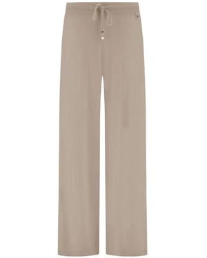 Herno Drawstring-Waist Cashmere Trousers - Natural