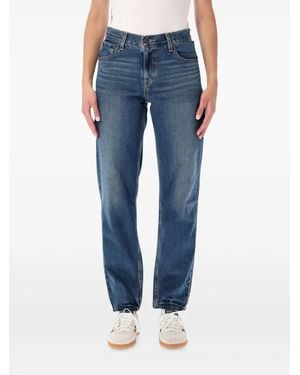 Levi's Cinch-Back Straight-Leg Jeans - Blue