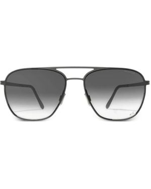 Blackfin Sonnenbrille Mit Doppelsteg - Grau