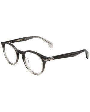 Rag & Bone Gafas Con Montura Redonda - Blanco