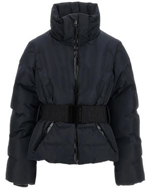 Goldbergh Umi Belted Quilted Ski Jacket - Blue