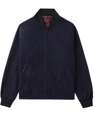Fred Perry Tennis Bomber Jacket - Blue