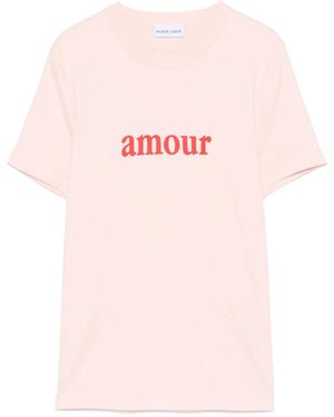 Maison Labiche Amour Montherlant Tシャツ - ピンク