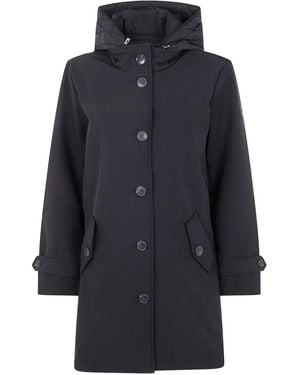 Ralph Lauren フーデッド コート - ブルー