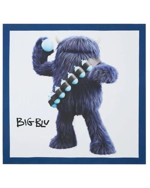 The Fluffadoos Big Blu Songkran Bandana - Blue
