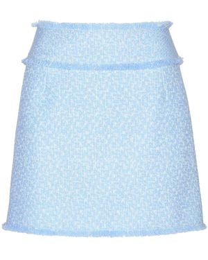 Dolce & Gabbana Gonna Svasata A Vita Alta - Blu