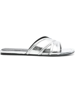Zadig & Voltaire Azora Mules - White