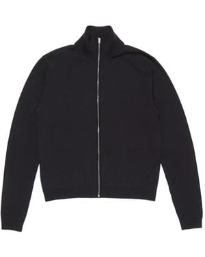 Acne Studios High-Neck Zip-Up Cardigan - Blue