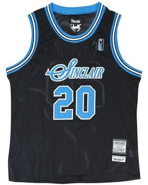 Sinclair Sleeveless Basketball Jersey - Blue