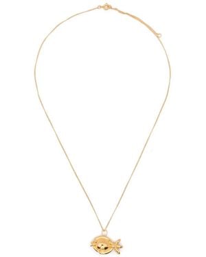 Completedworks Classicworks Halsketting Met Vissen-Hanger - Wit