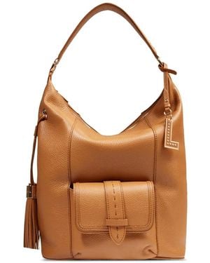 Lancel Premier Flirt タッセル ショルダーバッグ M - ブラウン