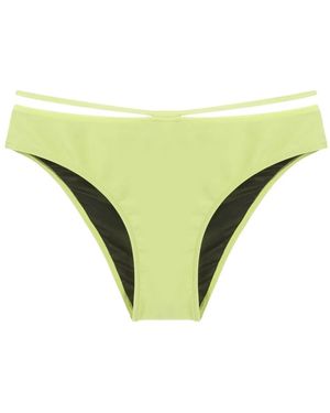 Gloria Coelho Slip Bikini A Vita Bassa - Giallo
