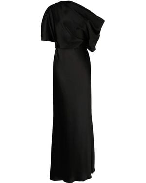 Amsale Kleid Mit Drapierung - Schwarz