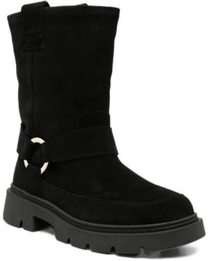 Inuikii Biker Wool Boots - Black