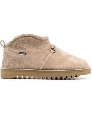 Suicoke Suede Ankle Boots - Natural