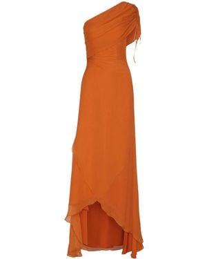 ANDRES OTALORA One-Shoulder Dress - Orange