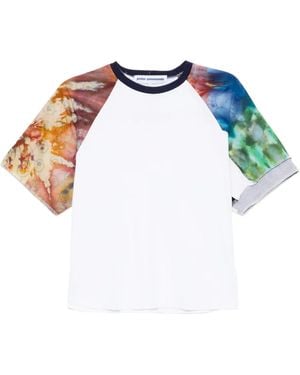 Stain Shade タイダイ Tシャツ - ブルー