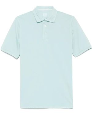 Fedeli Piqué Polo Shirt - Blue