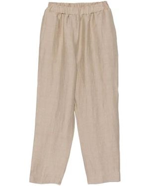 Alpha Studio Elasticated Pants - White