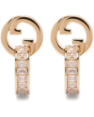 Gucci Blondie Interlocking-G Earrings - Metallic