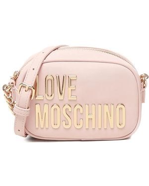 Love Moschino チェーンストラップ ショルダーバッグ - ピンク
