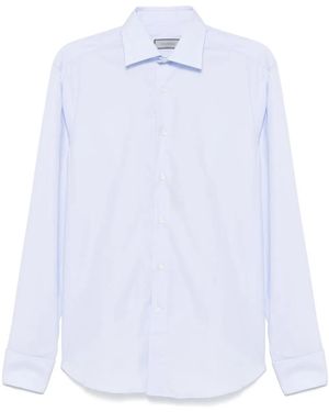 Canali Nuvola Shirt - White