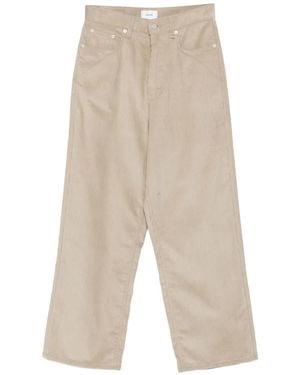 Haikure Corduroy Trousers - White