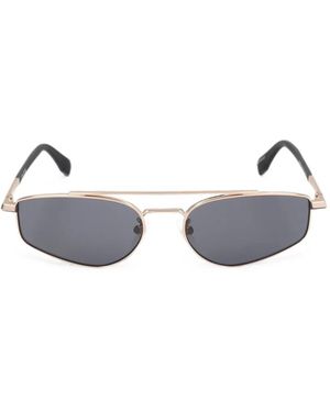 adidas Geometric-Frame Sunglasses - White