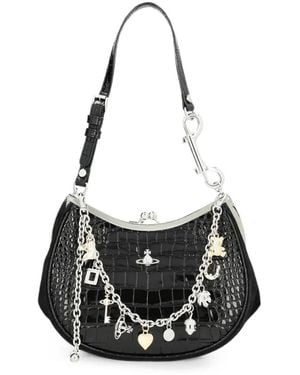 Vivienne Westwood Charm Frame Purse - Black