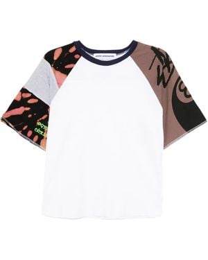 Stain Shade X Stussy Tie-Dye T-Shirt - White