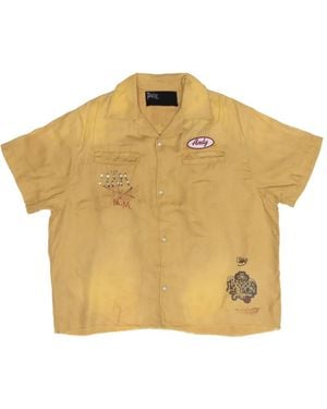 PALY Chemise À Bords Effilochés Et Écusson - Multicolore