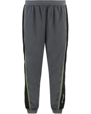 EA7 Jogginghose mit Streifen - Grau