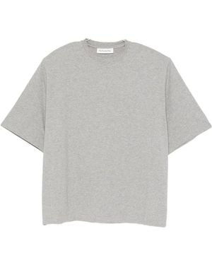 Frankie Shop Anira Side-Slit T-Shirt - Gray