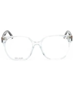 Marc Jacobs Tortoiseshell-Effect Square-Frame Glasses - Natural