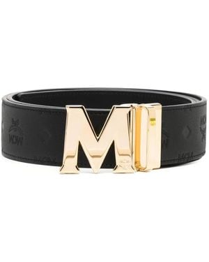 MCM Claus M リバーシブル ベルト - ブラック